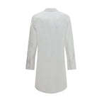 Maison Margiela White Cotton Casual Dress