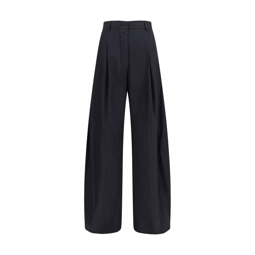 The Latest Black Cotton Casual Pants The Latest