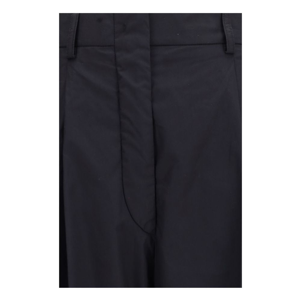 The Latest Black Cotton Casual Pants The Latest