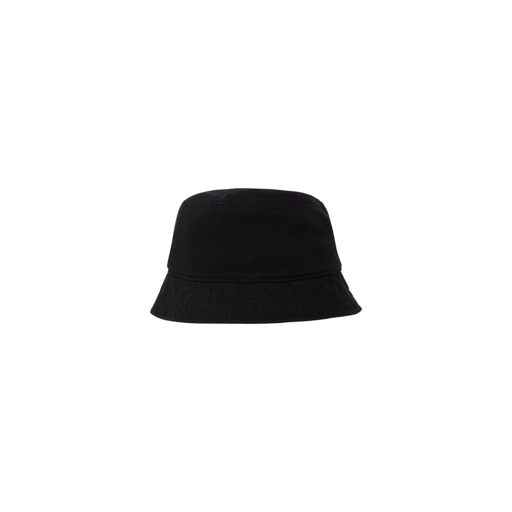 Lyle & Scott Black Cotton Bucket Hat Lyle & Scott