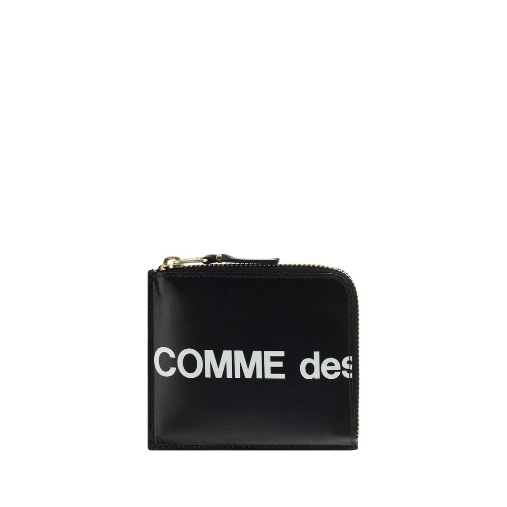 Comme Des Garçons Black Calf Leather Bos Taurus Wallet Comme Des Garçons