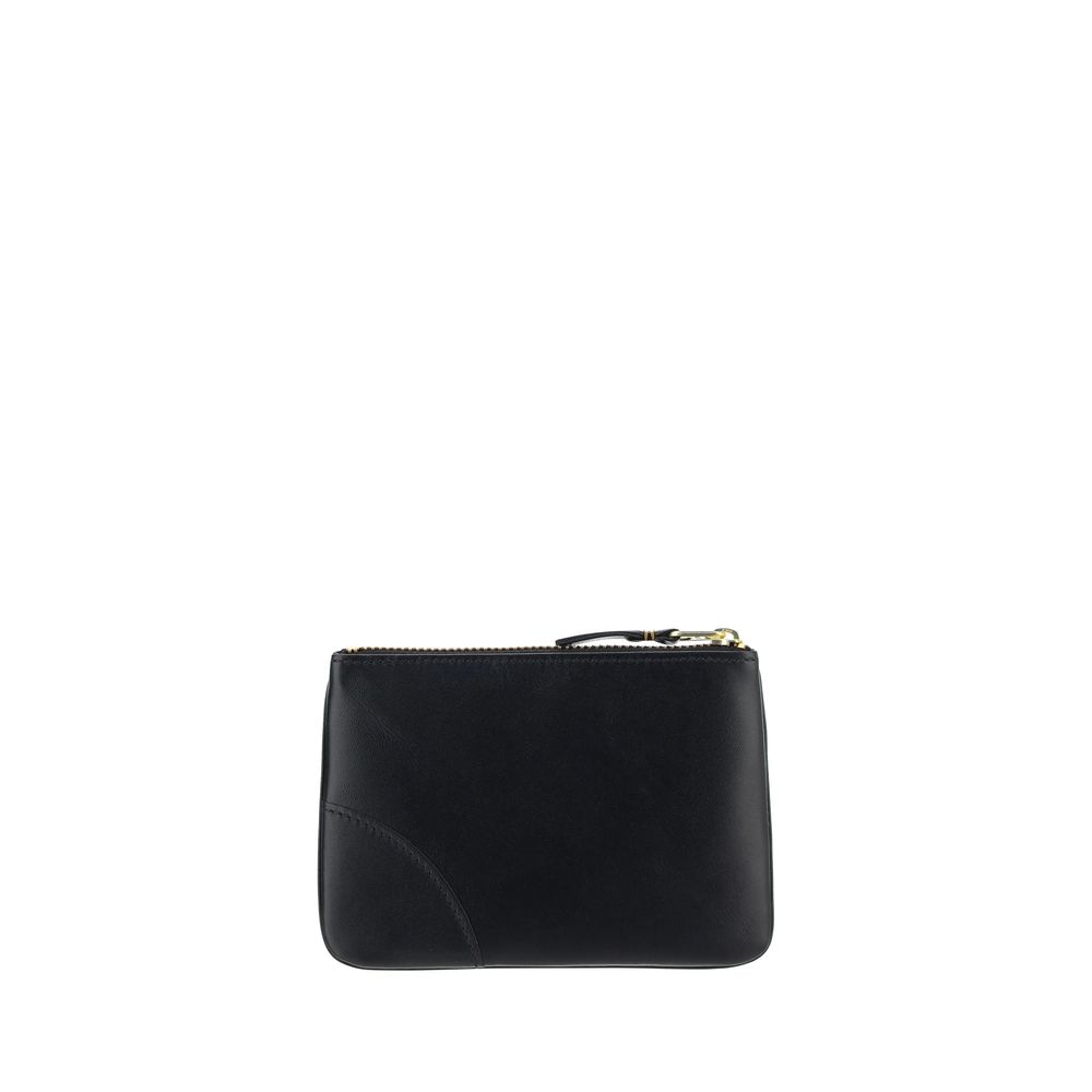 Comme Des Garçons Black Calf Leather Bos Taurus Wallet Comme Des Garçons