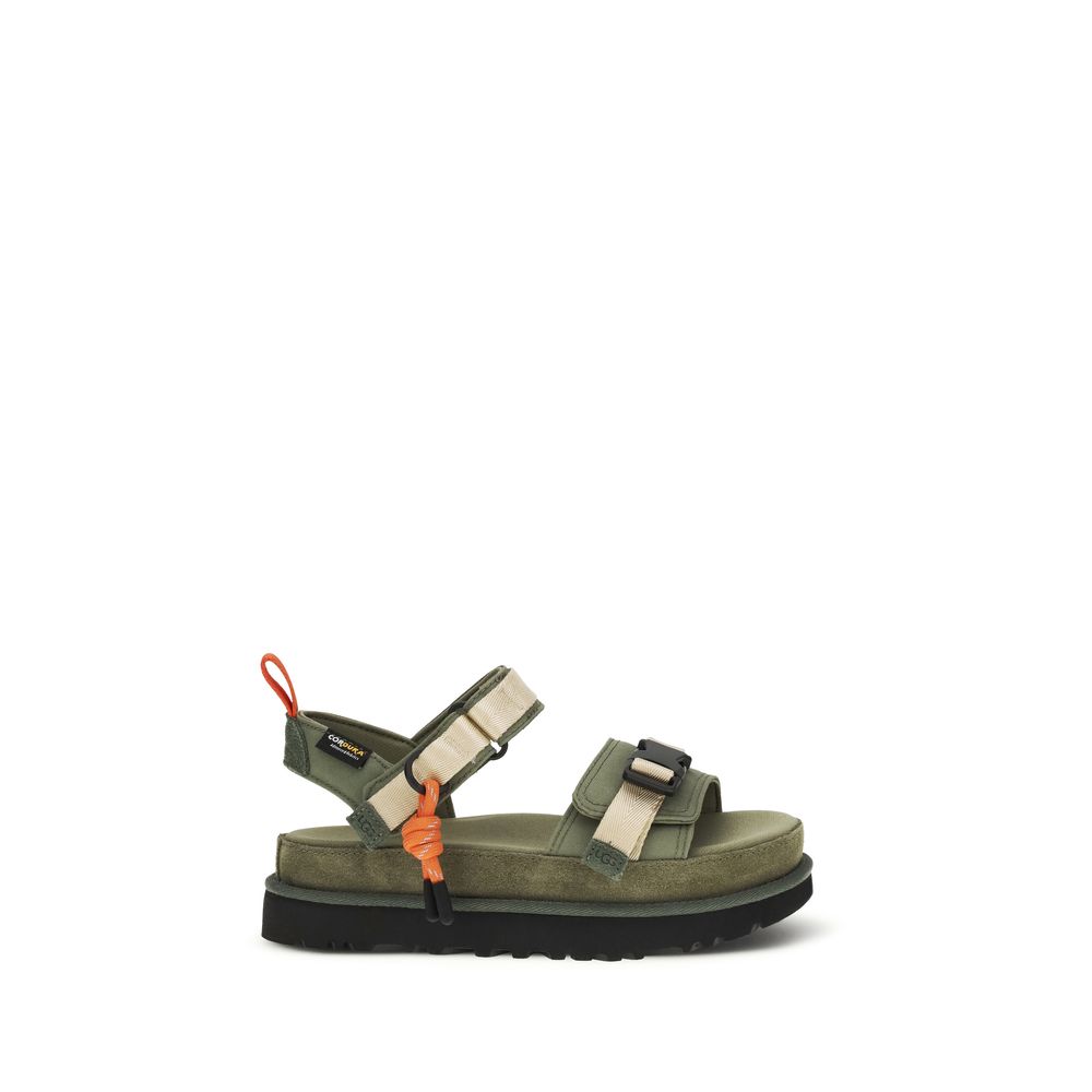UGG Bicolor Other Fibres Flat Sandals UGG