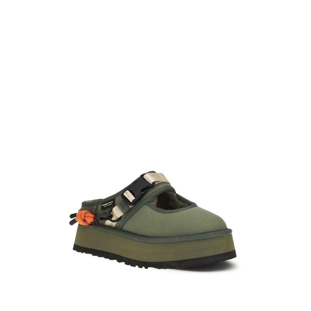 UGG Bicolor Polyester Mules UGG