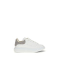 Alexander McQueen White Calf Leather Bos Taurus Chunky Sneakers Alexander McQueen