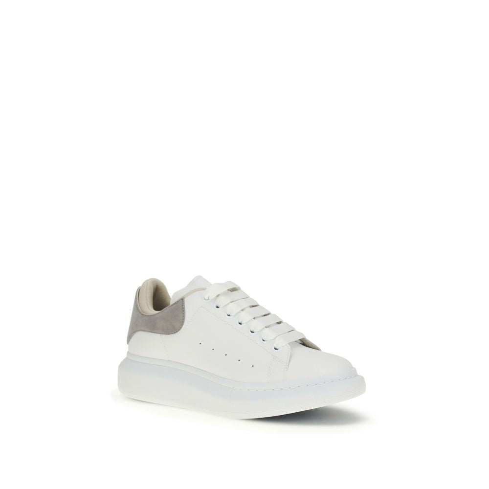 Alexander McQueen White Calf Leather Bos Taurus Chunky Sneakers Alexander McQueen