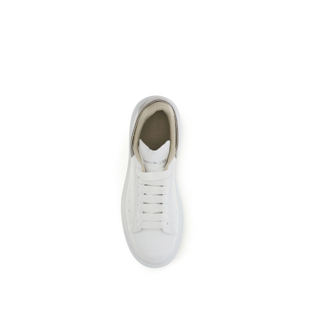 Alexander McQueen White Calf Leather Bos Taurus Chunky Sneakers Alexander McQueen