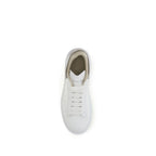 Alexander McQueen White Calf Leather Bos Taurus Chunky Sneakers Alexander McQueen