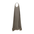 Rick Owens Gray Silk Casual Dress