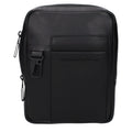 Piquadro Black Leather Crossbody Bag Piquadro
