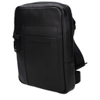 Piquadro Black Leather Crossbody Bag Piquadro