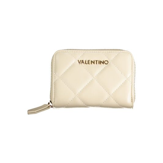 Mario Valentino Beige Polyurethane Women's Wallet Mario Valentino