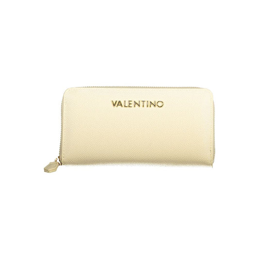 Mario Valentino Beige Polyurethane Women's Wallet Mario Valentino