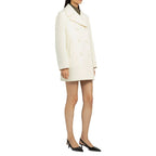 Prada White Wool Coat Prada