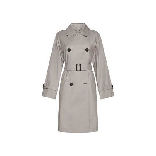 Max Mara Beige Cotton Coat Max Mara