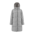 Herno Gray Cashmere Coat Herno