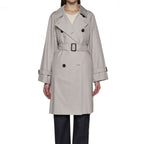 Max Mara Beige Cotton Coat Max Mara