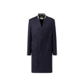 Maison Margiela Blue Wool Coat Maison Margiela