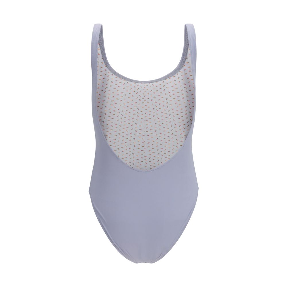 Kristina Ti Gray Polyamide One-Piece Swimsuit Kristina Ti