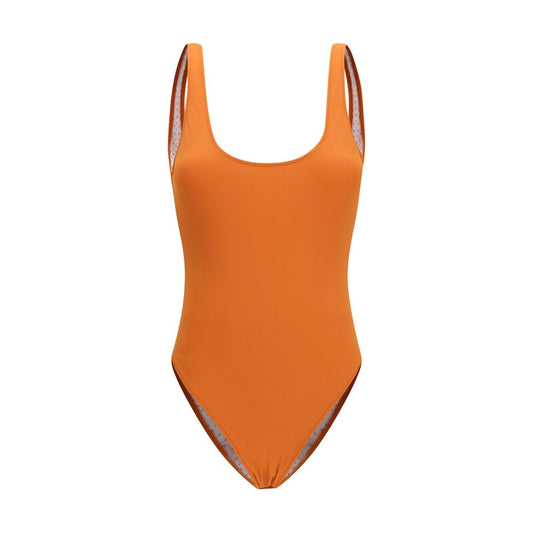 Kristina Ti Orange Polyamide One-Piece Swimsuit Kristina Ti