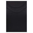 ALAINPAUL Black Lyocell Tank Tops