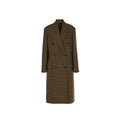Acne Studios Brown Fibers Coat Acne Studios