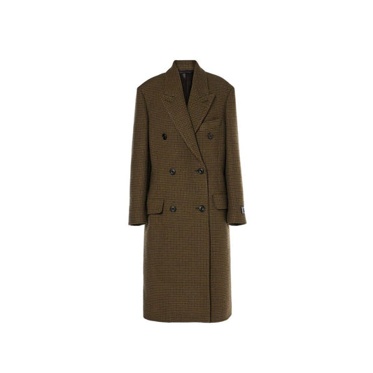 Acne Studios Brown Fibers Coat Acne Studios