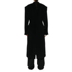 Balenciaga Black Cashmere Coat Balenciaga