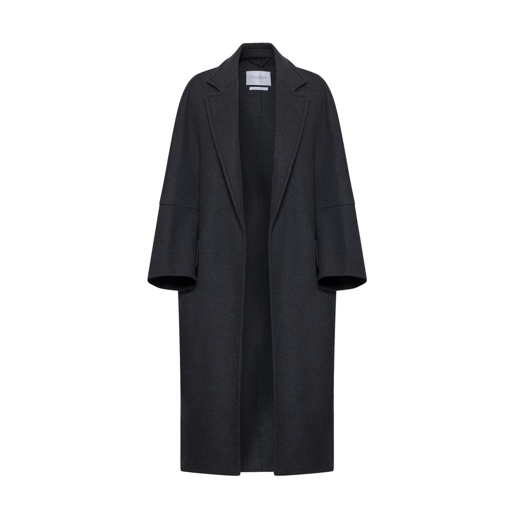 Max Mara Gray Cashmere Coat Max Mara