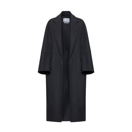 Max Mara Gray Cashmere Coat Max Mara