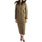Prada Bicolor Polyamide Coat Prada