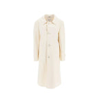 Maison Margiela White Cotton Coat Maison Margiela
