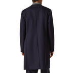 Maison Margiela Blue Wool Coat Maison Margiela
