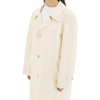Maison Margiela White Cotton Coat Maison Margiela