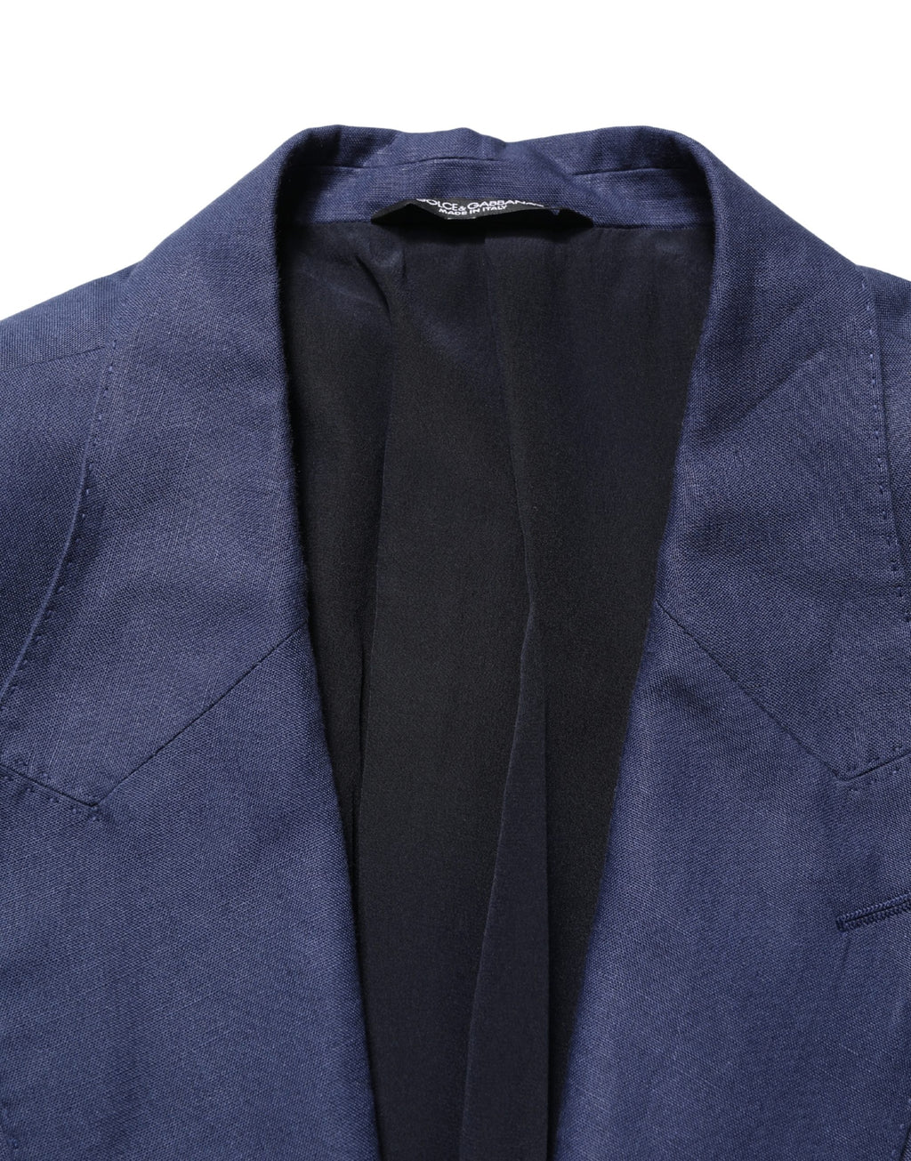 Dolce & Gabbana Blue Single Breasted 2 Button Suit Jacket - Eljoys Fashion 