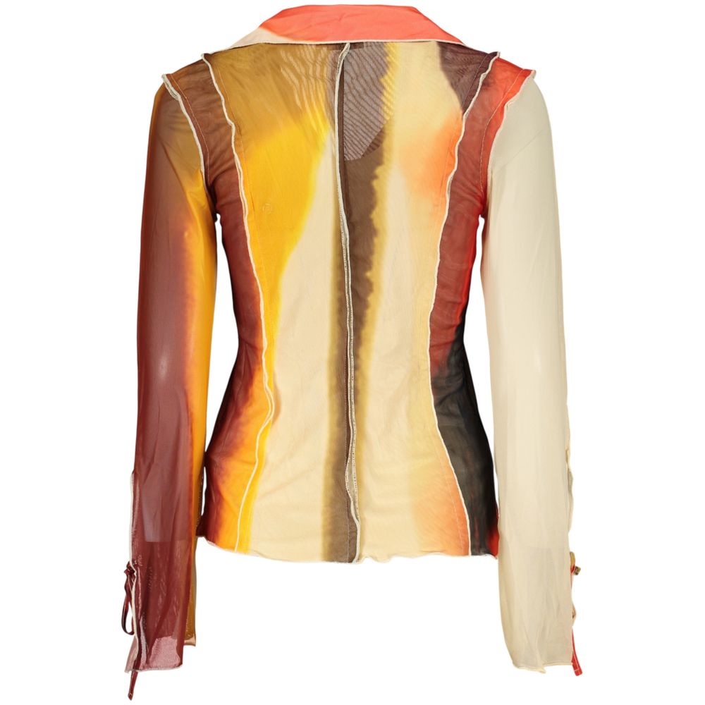 Desigual Beige Polyester Women Shirt - Eljoys Fashion 
