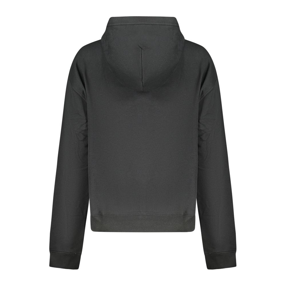 Converse Black Cotton Women's Sweatshirt Converse