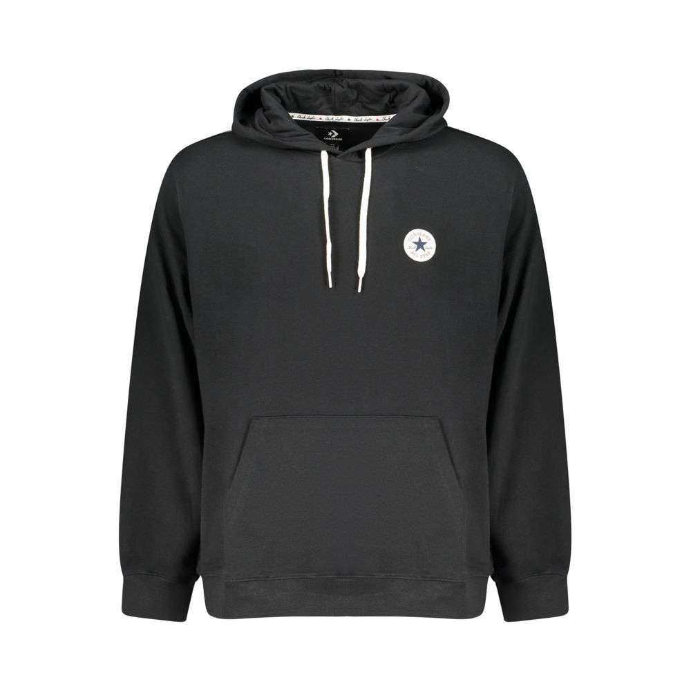 Converse Black Cotton Men's Sweatshirt Converse