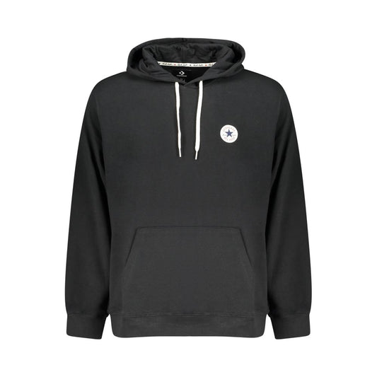 Converse Black Cotton Men's Sweatshirt Converse