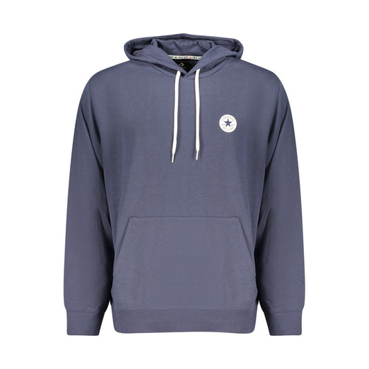 Converse Blue Cotton Men's Hoodie Converse