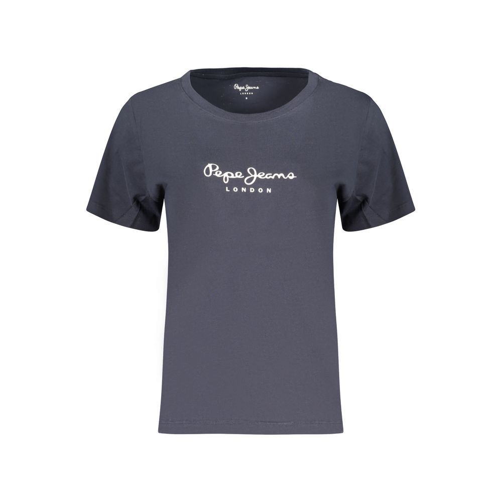 Pepe Jeans Blue Cotton Women's T-Shirt Pepe Jeans