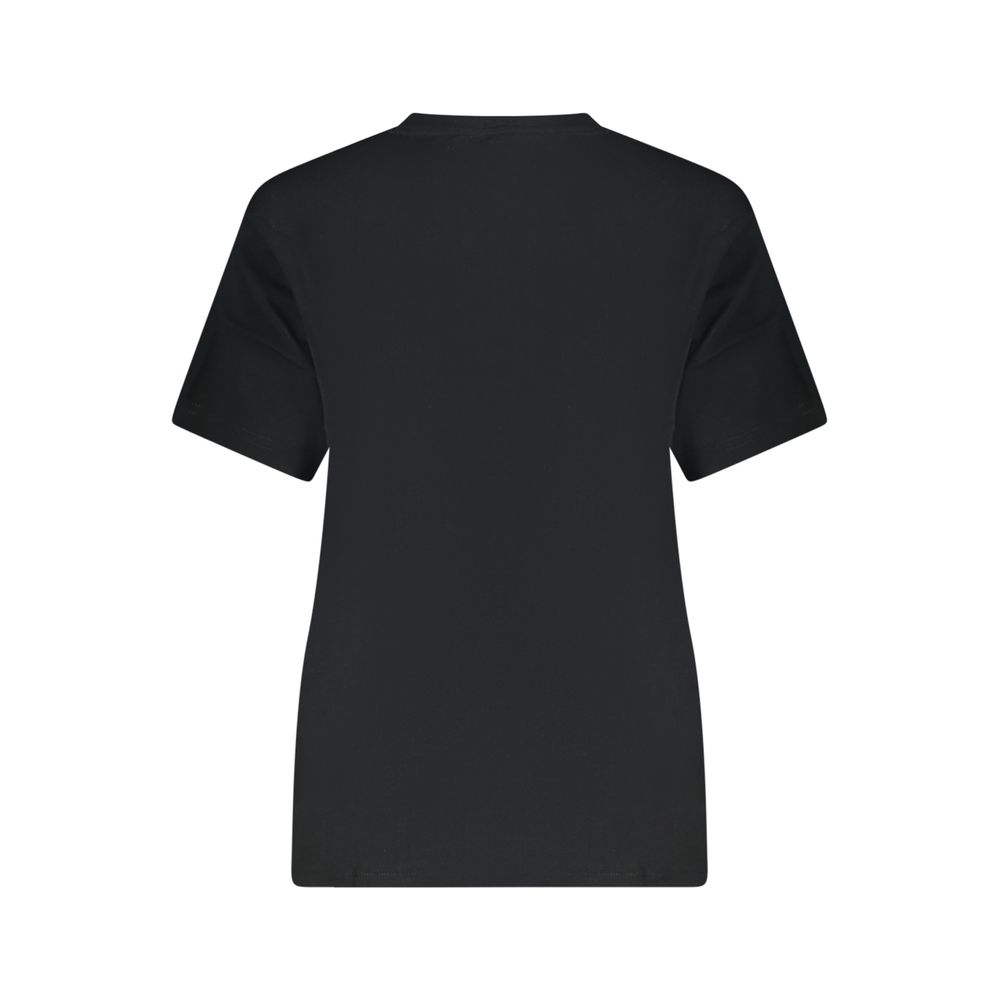 Converse Black Cotton Women's T-Shirt Converse
