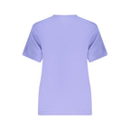 Converse Viola cotton blend women's T-shirt with short sleeves and crew neckline, featuring a simple, stylish design.