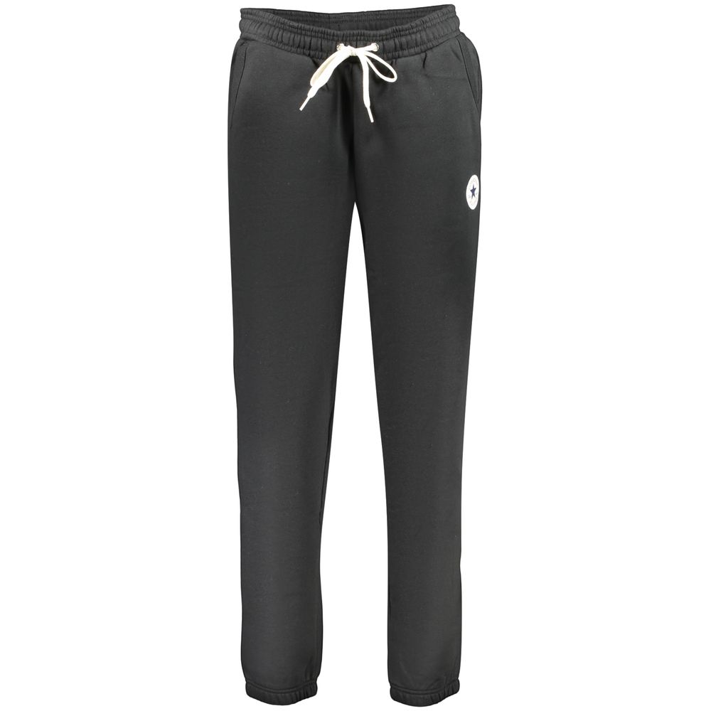 Converse Black Cotton Women's Trousers Converse
