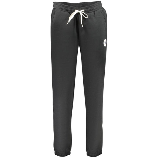 Converse Black Cotton Women's Trousers Converse