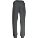 Converse black cotton men's trousers shown in a relaxed fit with waistband and pockets, casual and comfortable style.