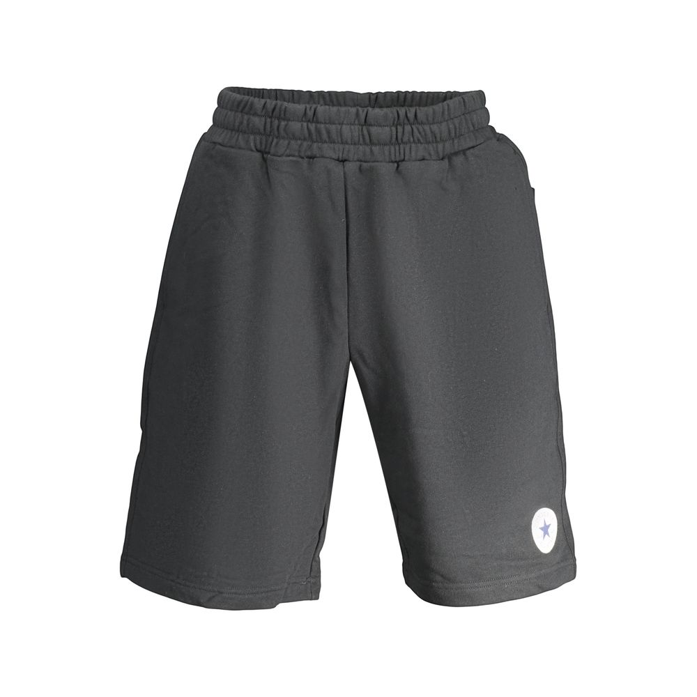 Converse Black Cotton Men's Sweatpants Converse
