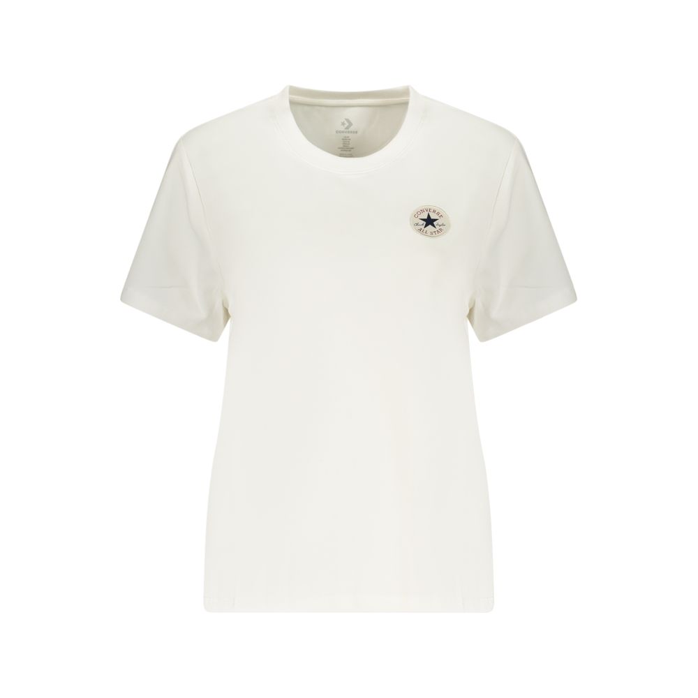 Converse Bianco Cotton Woman T-Shirt Converse