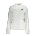 Norway 1963 Bianco Poliamide Donna jacket, white women's outerwear with sleek design and lightweight fabric.