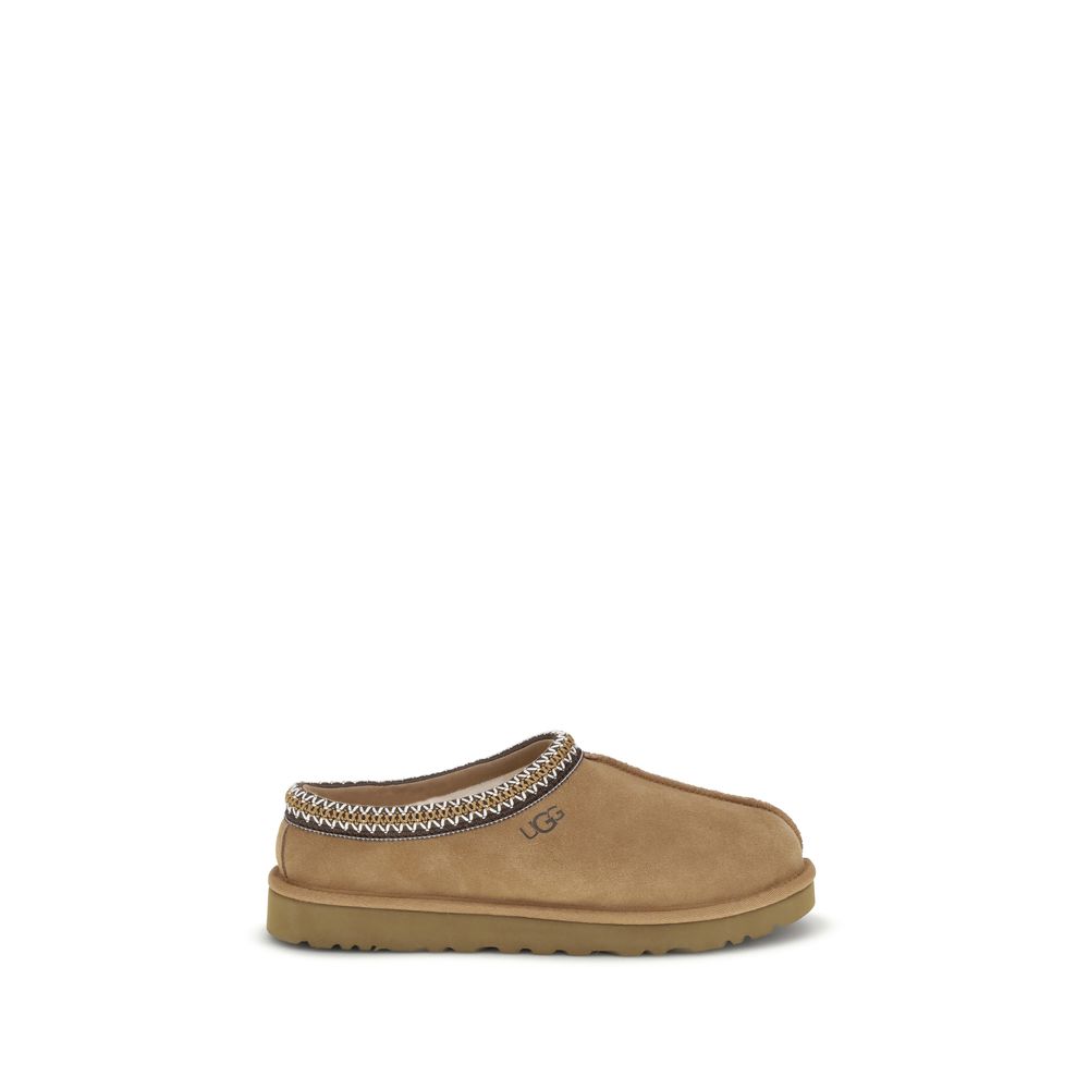 UGG Beige Leather Mules UGG